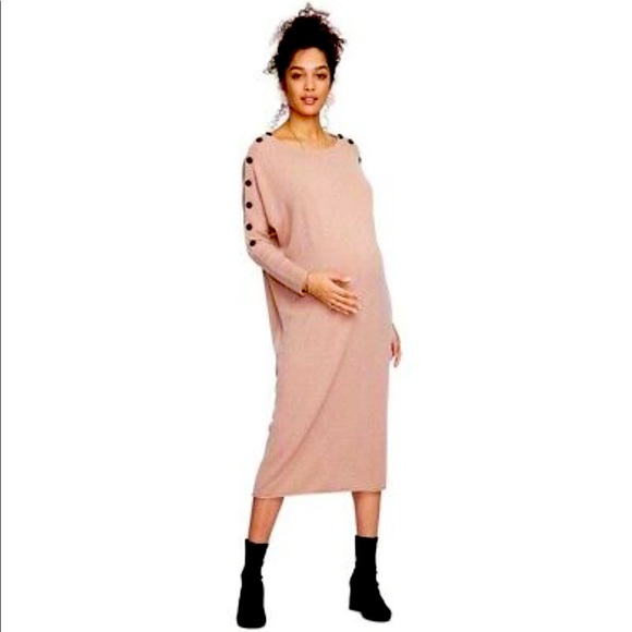 HATCH Maternity The Lou Dress Wool/Cashmere Blend One Size Fits All - Picture 10 of 10